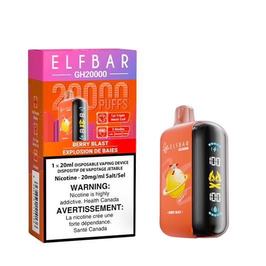 Elf Bar GH20k Disposable Vape - Berry Blast