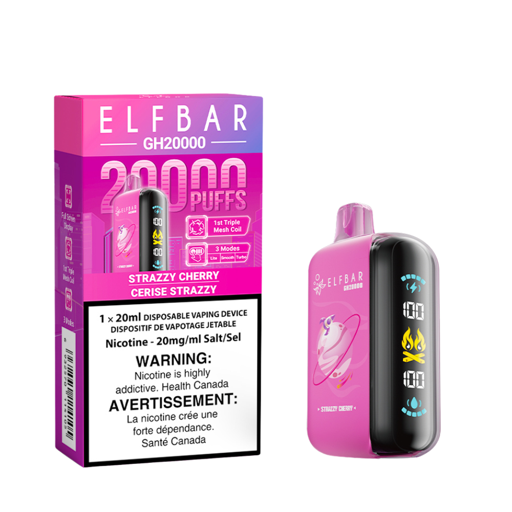Elf Bar GH20k Disposable Vape - Strazzy Cherries
