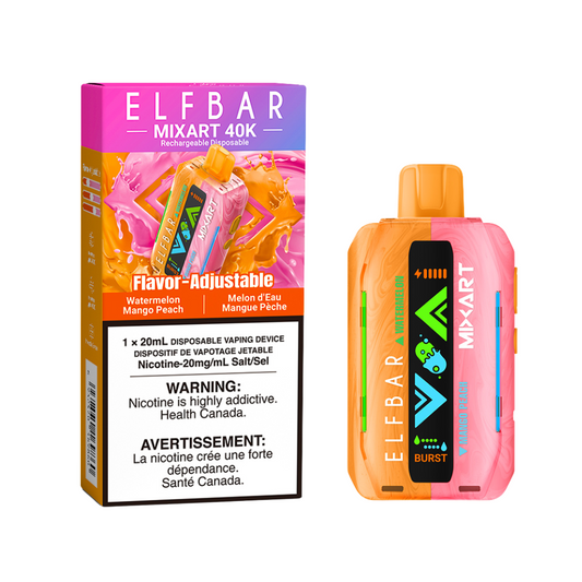 Elf Bar MixArt 40K - Watermelon Mango Peach