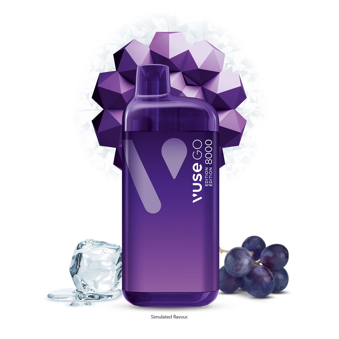 Vuse Go 8000 Grape Ice Disposable Vape
