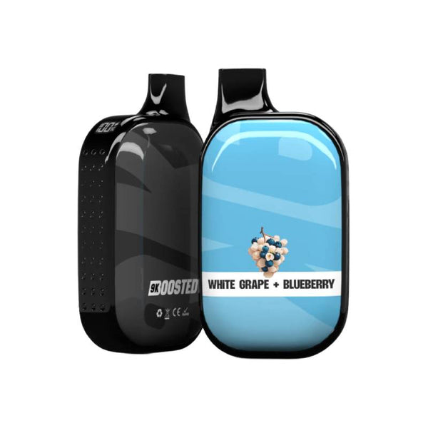 Boosted Bar 9K - White Grape & Blueberry - Online Vape Shop Canada - Quebec and BC Shipping Available