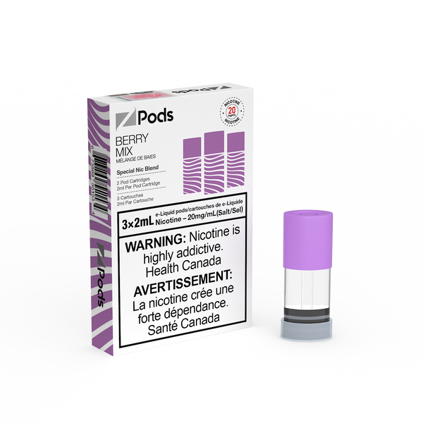 Z Pods Supreme Nic Berry Mix