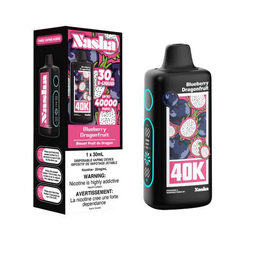 Nasha 40K Disposable Vape - Blueberry Dragonfruit