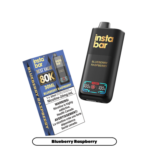 Insta Bar 80K Disposable Vape - Blueberry Raspberry
