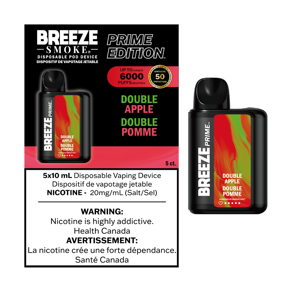 Breeze Prime S50 6000 - Double Apple