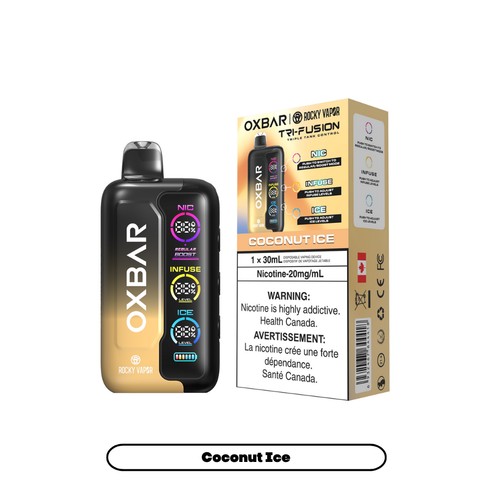 Rocky Vapor Oxbar Tri Fusion 42K - Coconut Ice