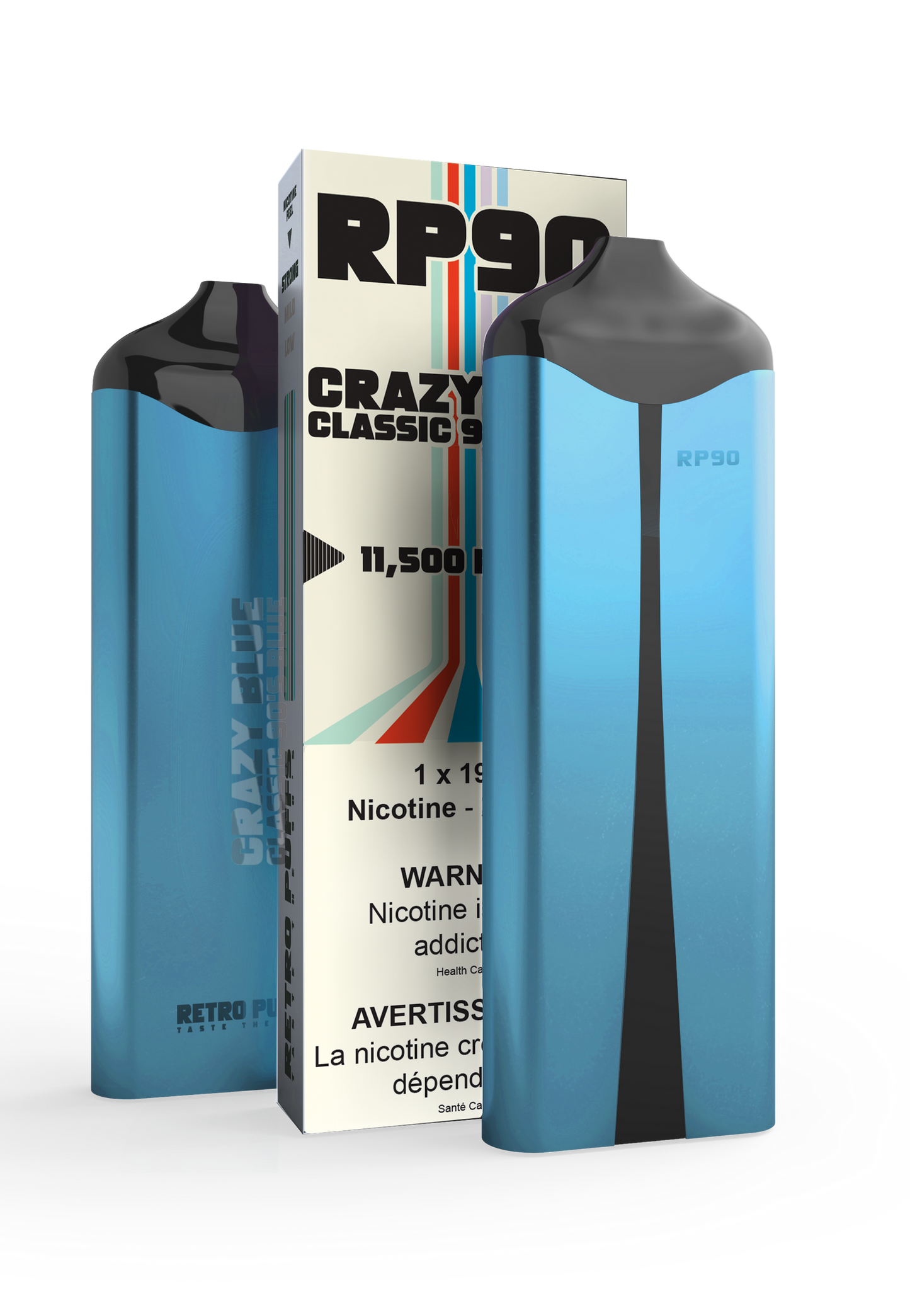 Boosted RP90 Crazy Blue Disposable Vape