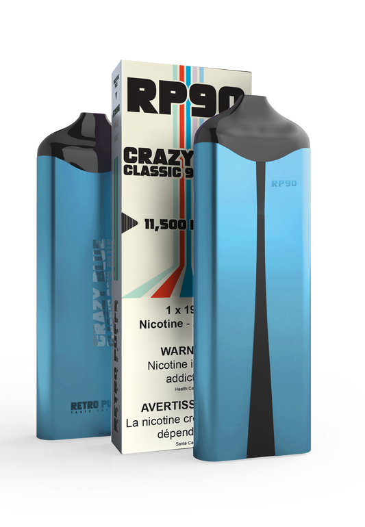 Boosted RP90 Crazy Blue Disposable Vape