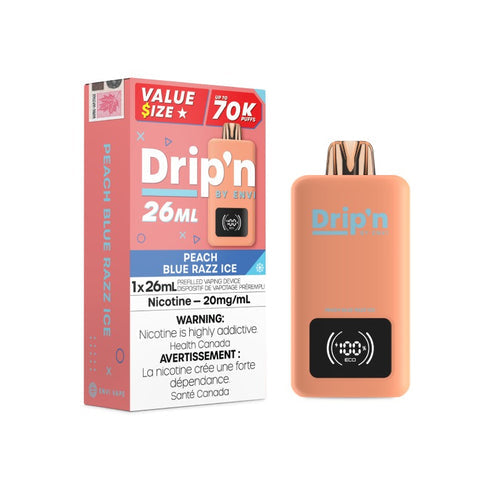 Drip'n by Envi 70K - Peach Blue Razz Ice