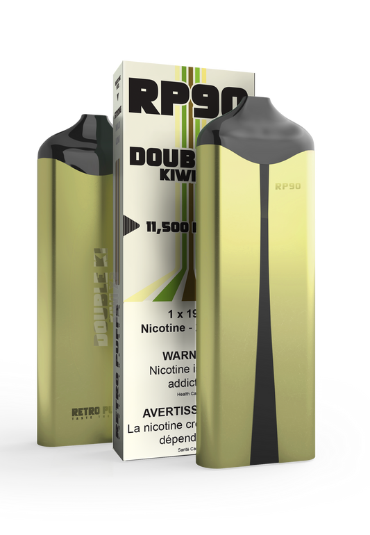 Boosted RP90 Double Kiwi Disposable Vape