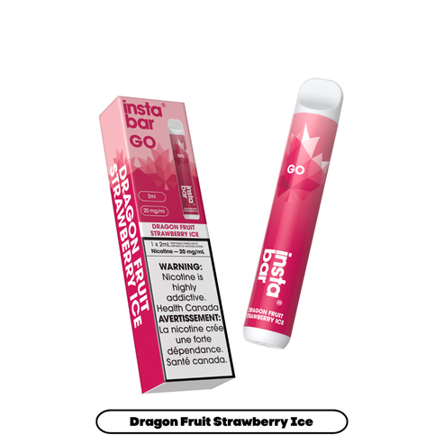 Insta Bar Go Disposable Vape - Dragon Fruit Strawberry Ice