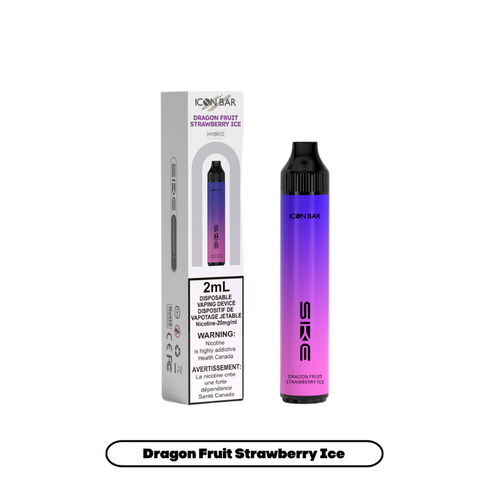 Icon Bar Dragon Fruit Strawberry Ice Disposable Vape