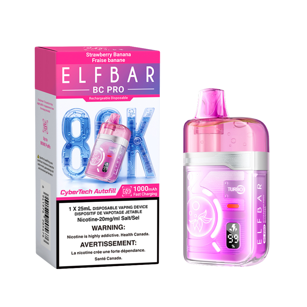 Elf Bar BC Pro 80K - Strawberry Banana