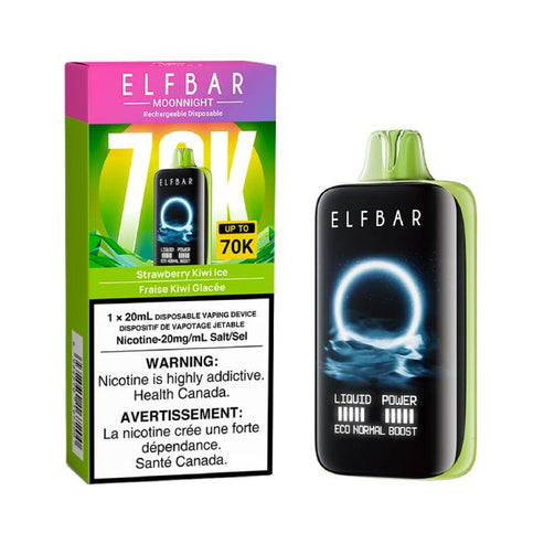 Elf Bar MoonNight 70K - Strawberry Kiwi Ice