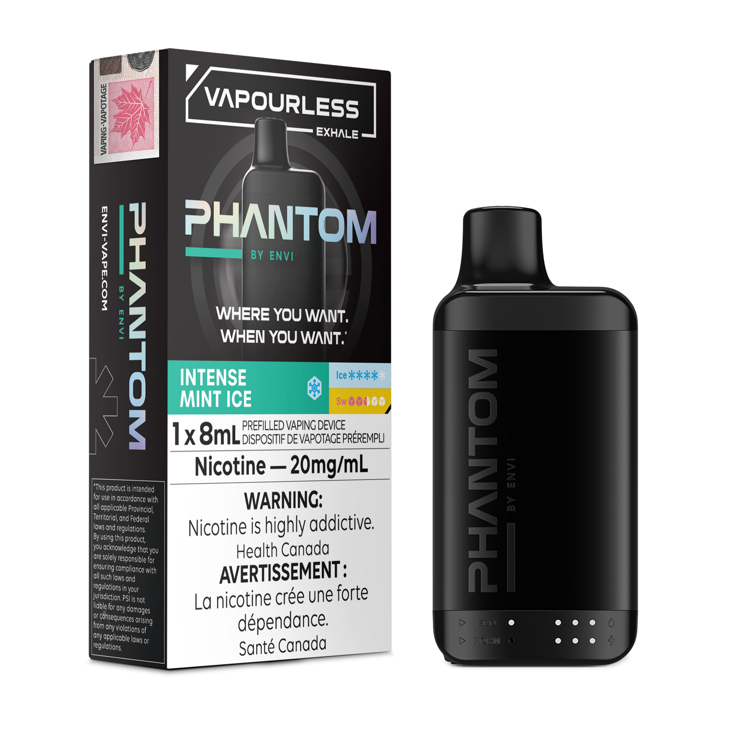 Phantom by Envi 14K - Intense Mint Ice