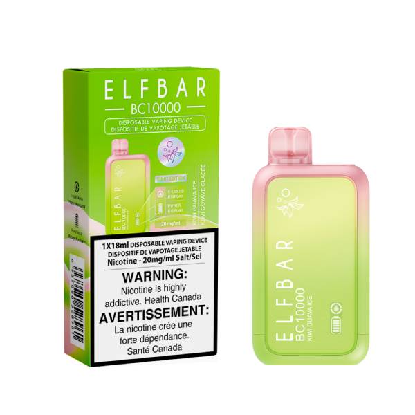 Elf Bar BC10000 Kiwi Guava Ice Disposable Vape