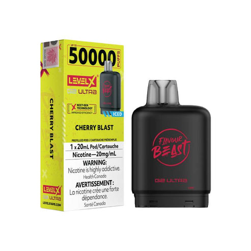 Level X Flavour Beast G2 Ultra Pod 50K - Cherry Blast