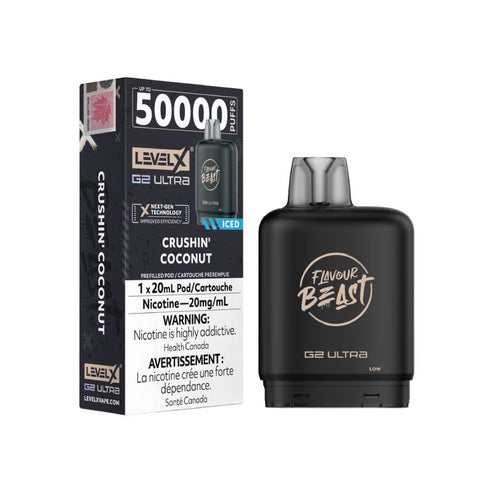 Level X Flavour Beast G2 Ultra Pod 50K - Crushin' Coconut