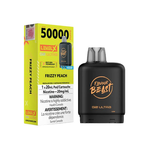Level X Flavour Beast G2 Ultra Pod 50K - Frizzy Peach