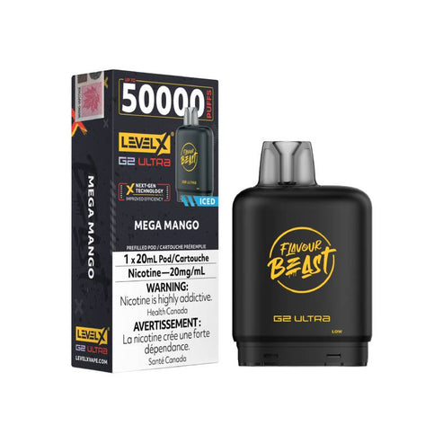 Level X Flavour Beast G2 Ultra Pod 50K - Mega Mango