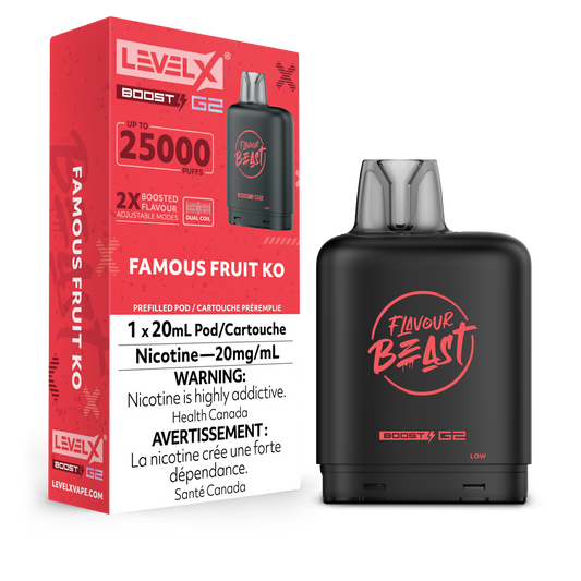 Level X Boost 25K Pods - Famous Fruit KO