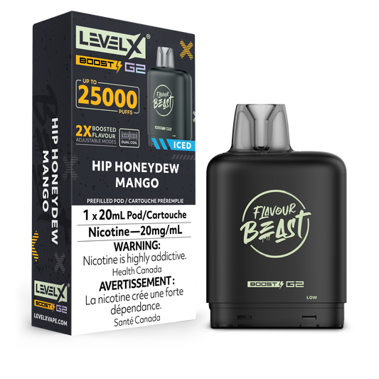 Level X Boost 25K Pods - Hip Honeydew Mango