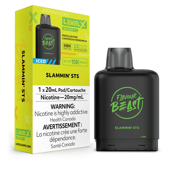 Level X Boost 25K Pods - Slammin' STS Iced