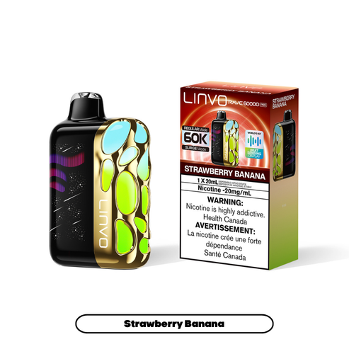 Linvo Rave 60K Pro - Strawberry Banana