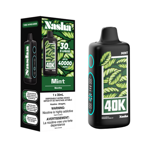 Nasha 40K Disposable Vape - Mint