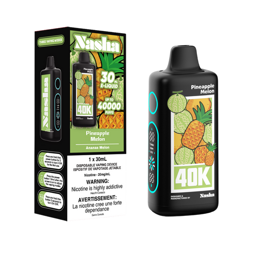 Nasha 40K Disposable Vape - Pineapple Melon