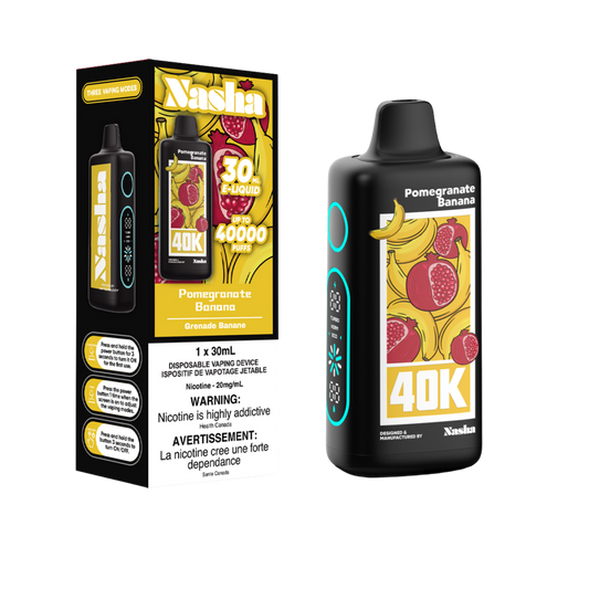 Nasha 40K Disposable Vape - Pomegranate Banana