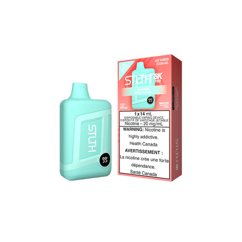 STLTH 8K Pro Arctic Breeze Disposable Vape