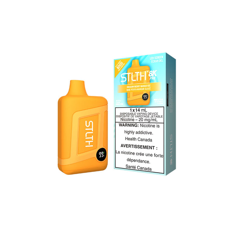 STLTH 8K Pro Dragon Berry Mango Ice Disposable Vape