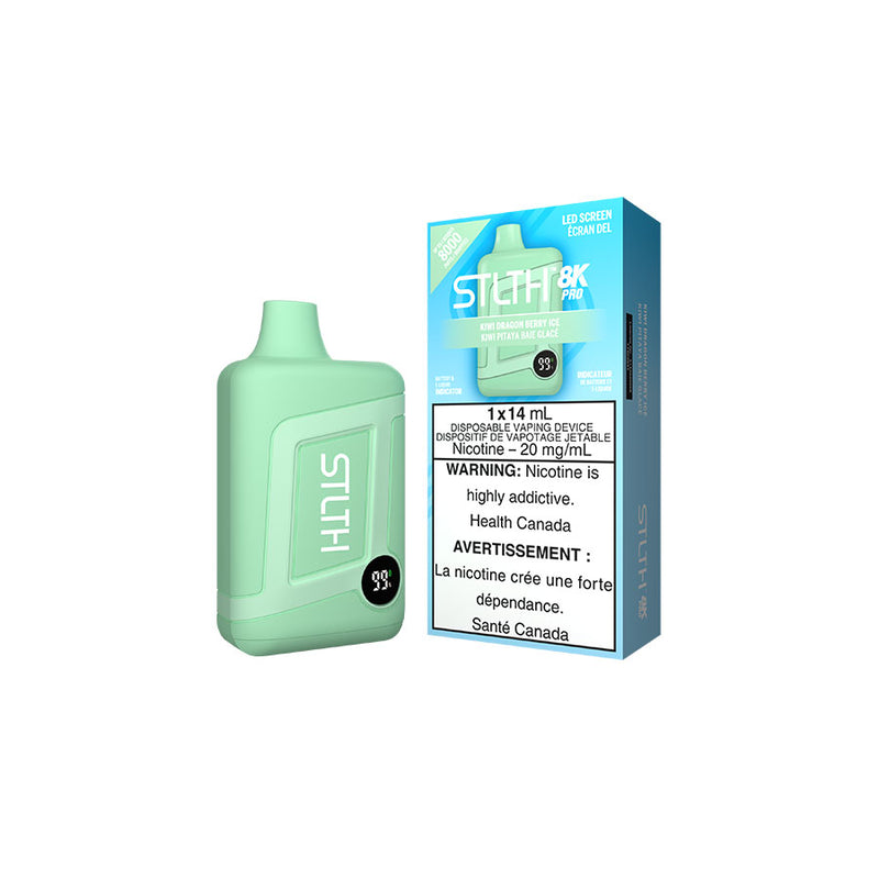 STLTH 8K Pro Kiwi Dragon Berry Ice Disposable Vape