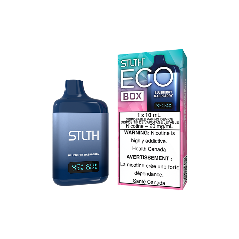 Stlth Eco Box 10ml Disposable - Blueberry Raspberry