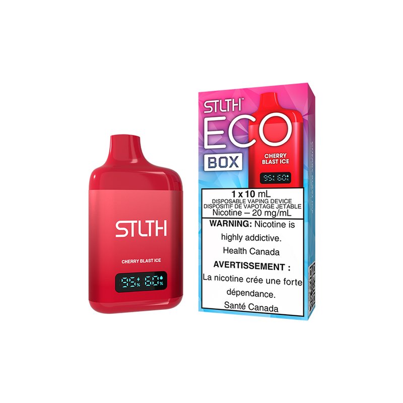 Stlth Eco Box 10ml Disposable - Cherry Blast Ice