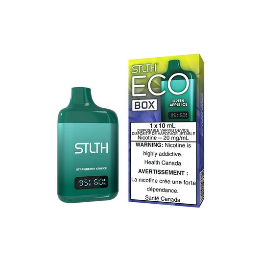 Stlth Eco Box 10ml Disposable - Green Apple Ice