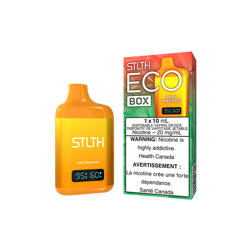 Stlth Eco Box 10ml Disposable - Juicy Peach Ice