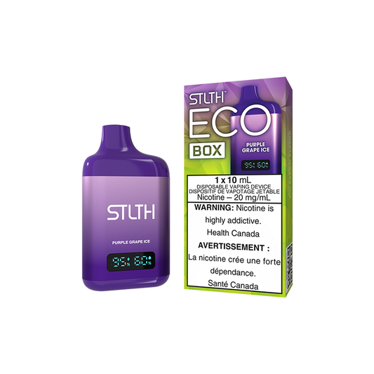 Stlth Eco Box 10ml Disposable - Purple Grape Ice