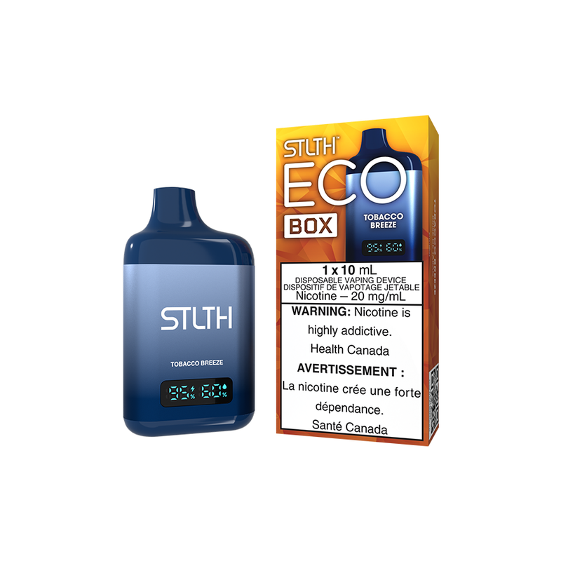 Stlth Eco Box 10ml Disposable - Tobacco Breeze