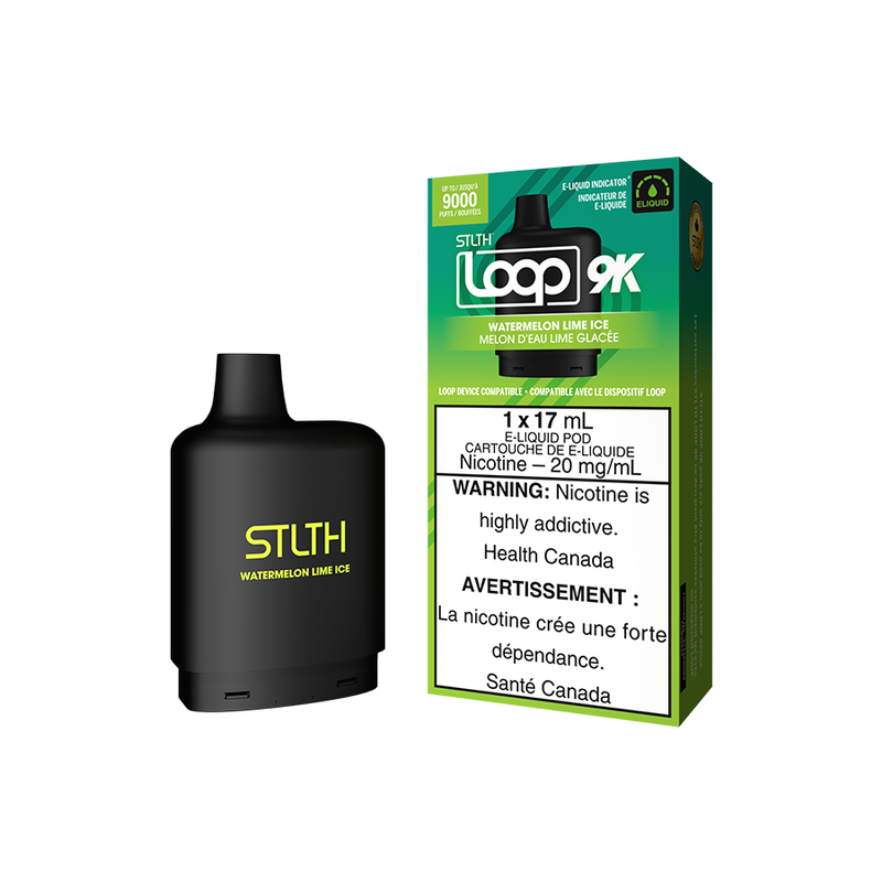 STLTH Loop 9K Pods - Watermelon Lime Ice