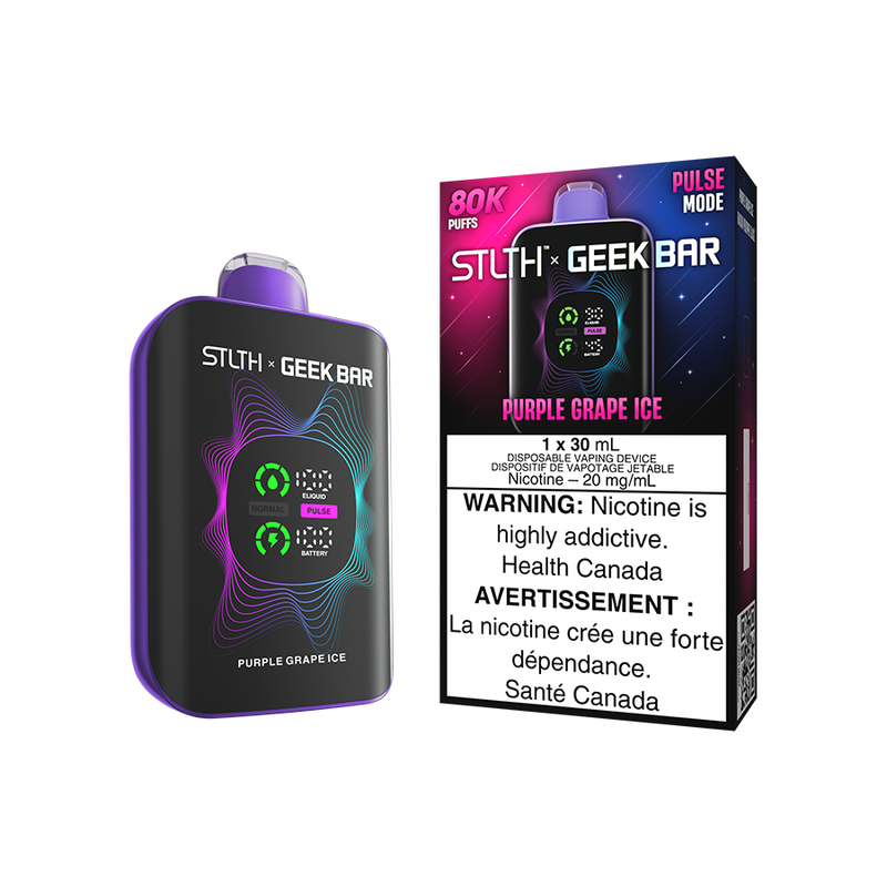 STLTH x Geek Bar 80K - Purple Grape Ice