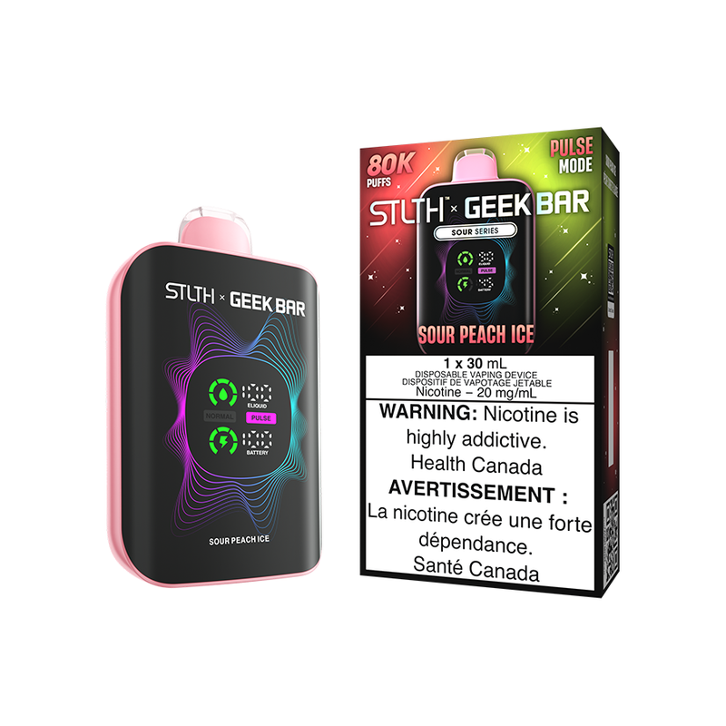 STLTH x Geek Bar 80K - Sour Strawberry Ice