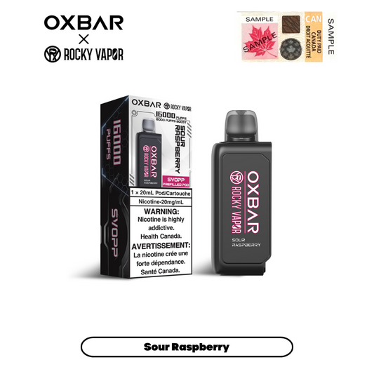 Oxbar Svopp 16K Pods - Sour Raspberry