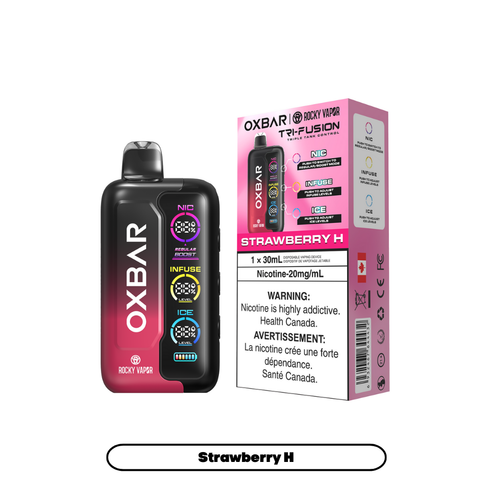 Rocky Vapor Oxbar Tri Fusion 42K - Strawberry H