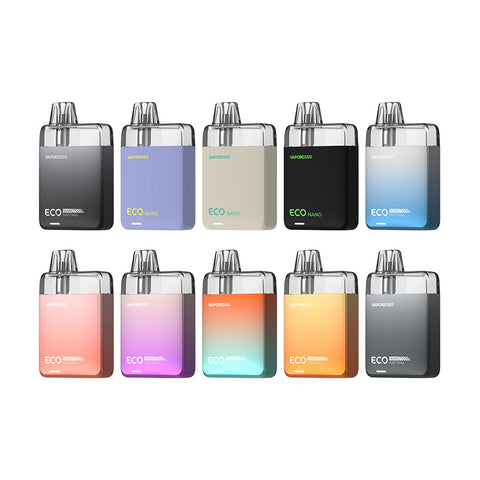 Vaporesso Eco Nano Pod Kit Infinite Vapes Canada Vaporesso Eco Nano Pod Kit Infinite Vapes Canada