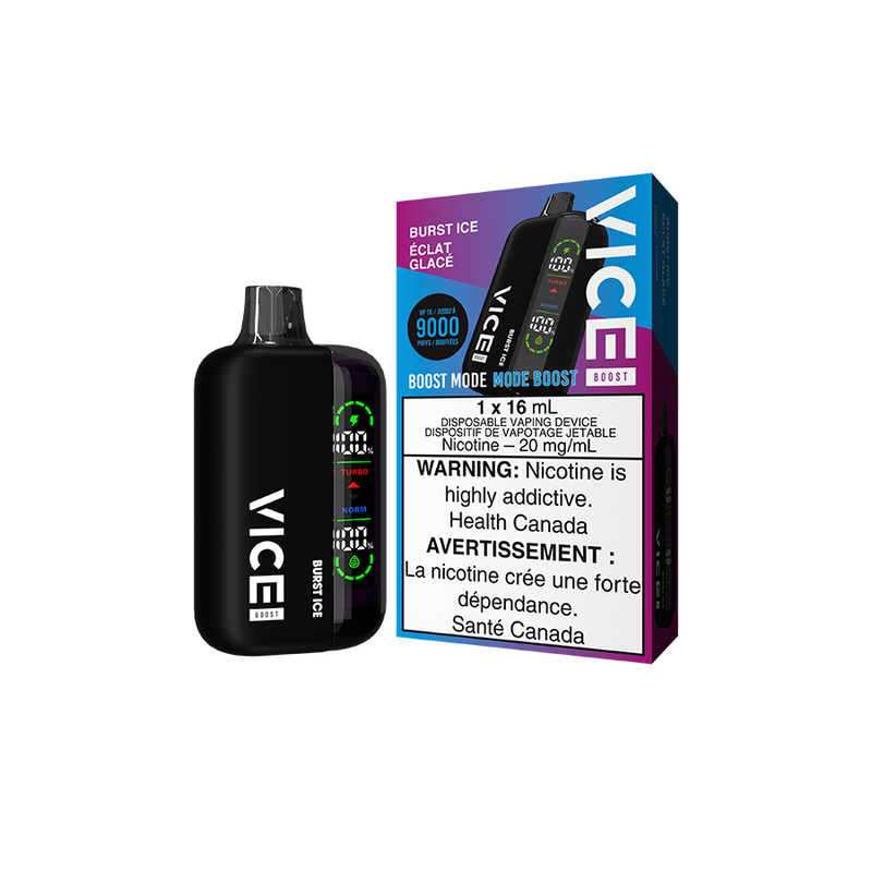 Vice Boost Burst Ice Disposable Vape Infinite Vapes Canada Vice Boost Burst Ice Disposable Vape Infinite Vapes Canada