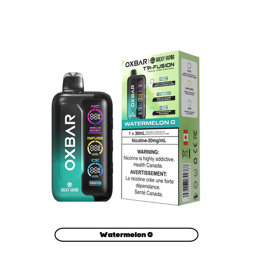 Rocky Vapor Oxbar Tri Fusion 42K - Watermelon G