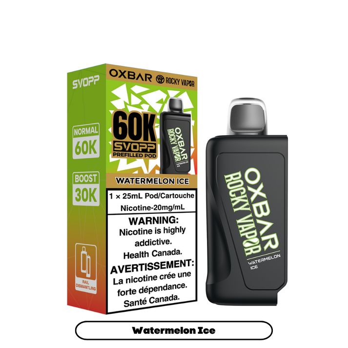 Rocky Vapor Svopp 60K Pro Pods - Watermelon Ice