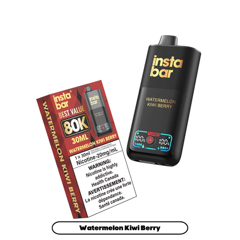 Insta Bar 80K Disposable Vape - Watermelon Kiwi Berry